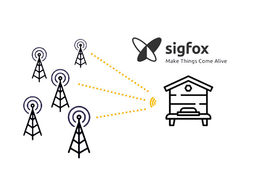 Connexion distante de la balance pour ruche avec sigfox